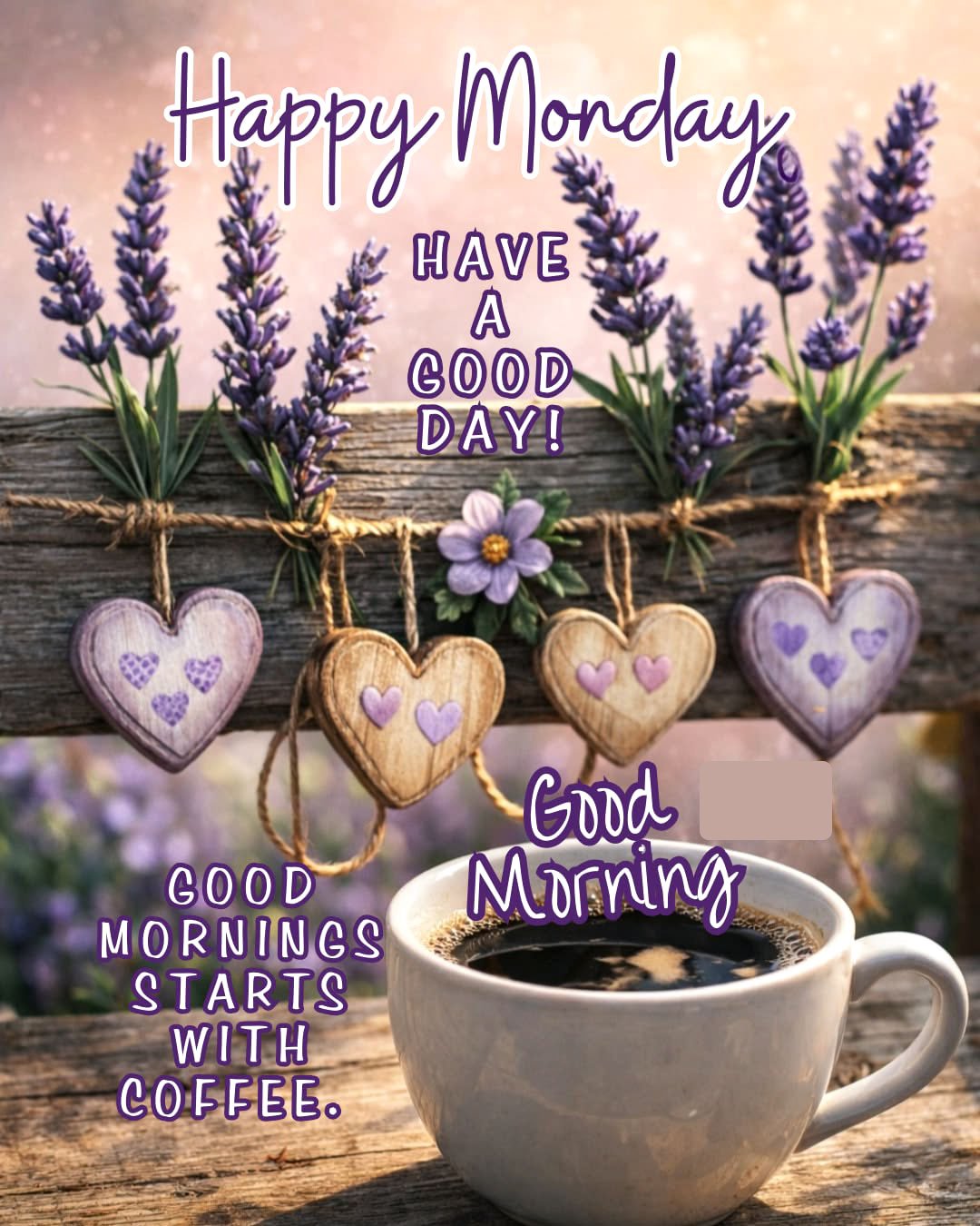 Happy and blessed monday