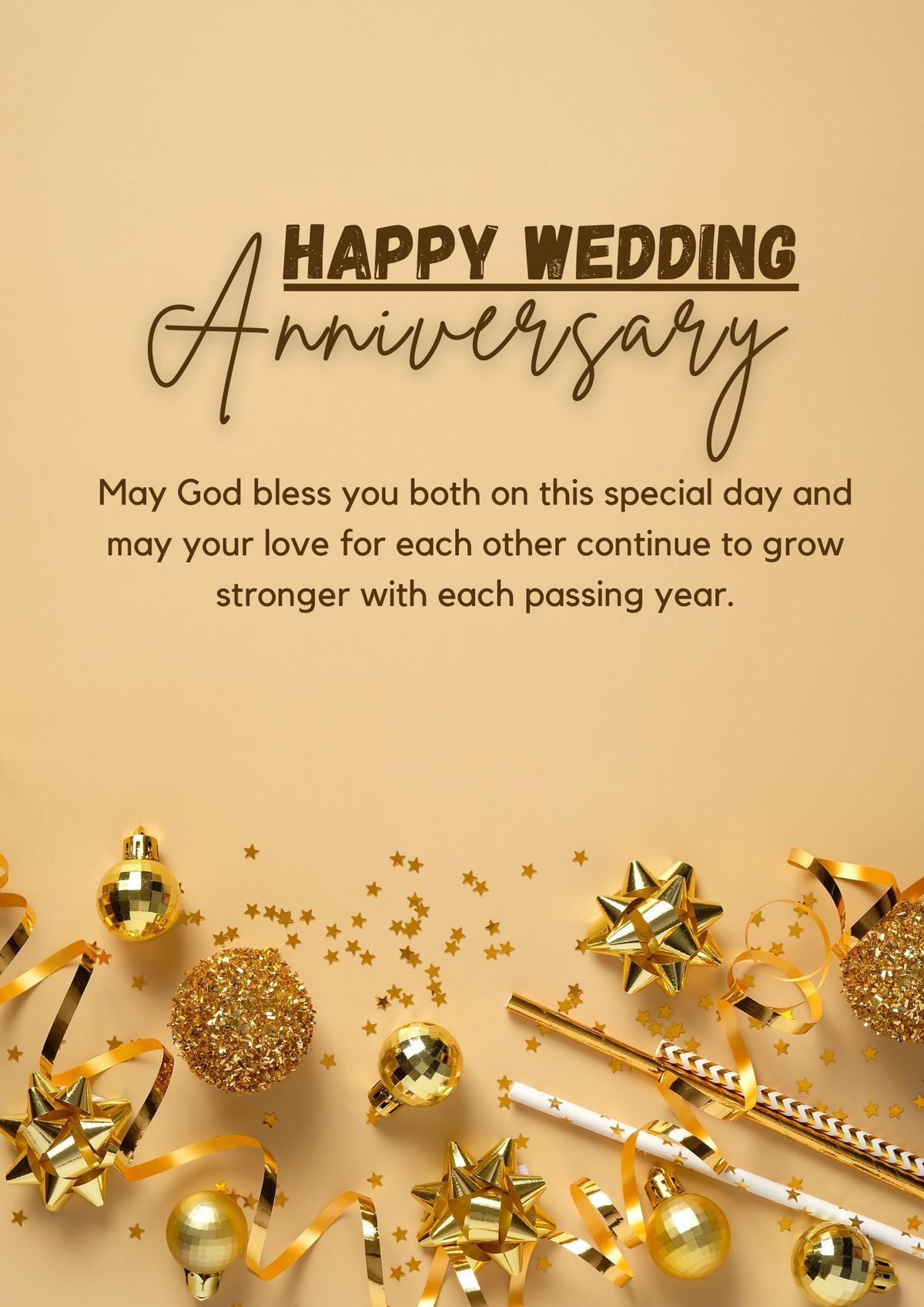 Happy anniversary blessings