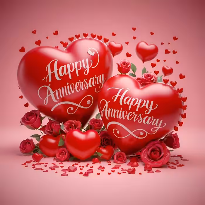 Happy anniversary to a couple (2)