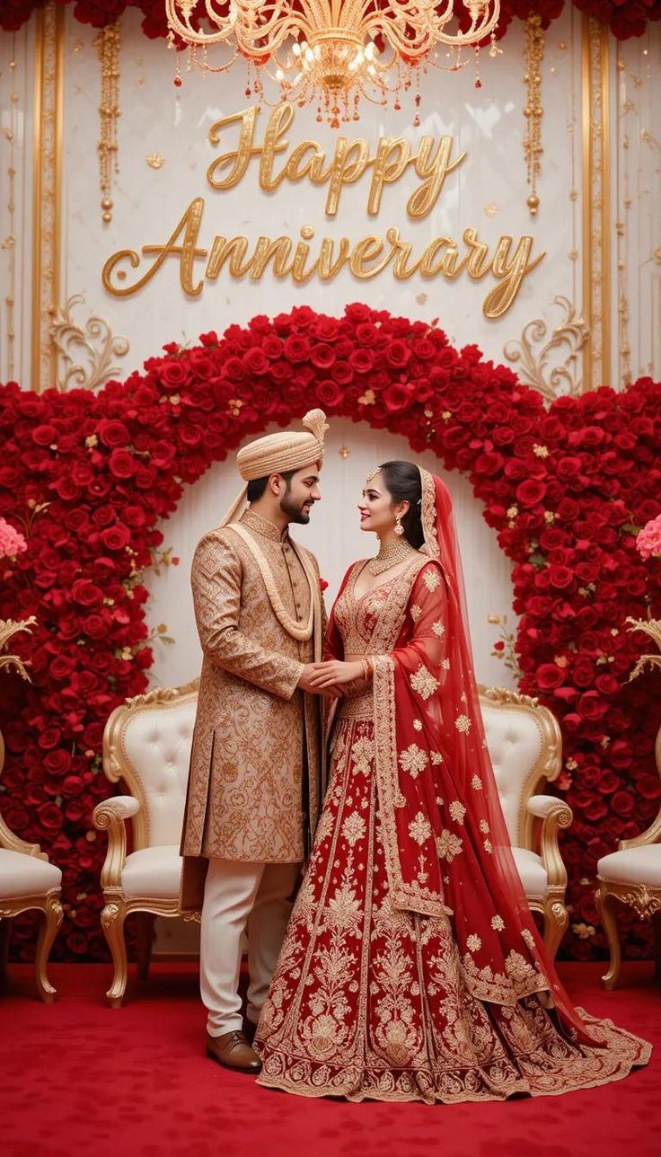 Happy anniversary to both of you