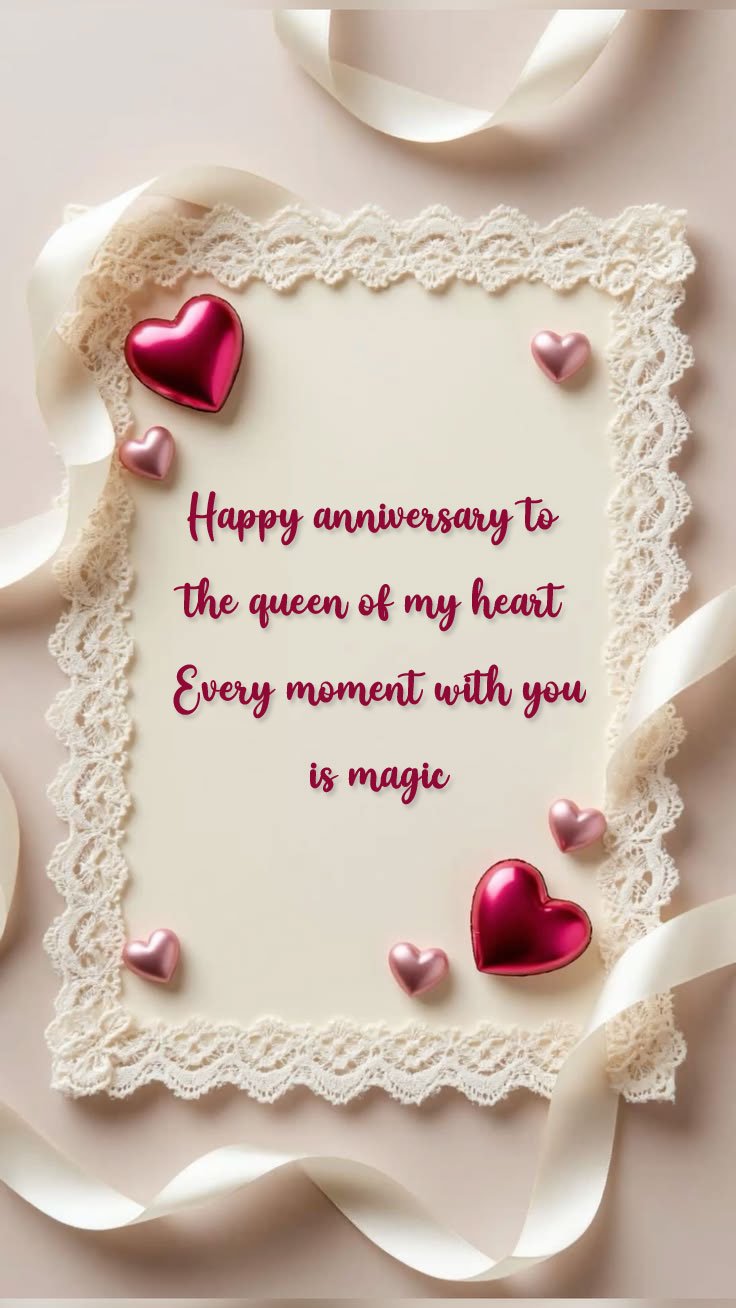Happy anniversary to my wife
