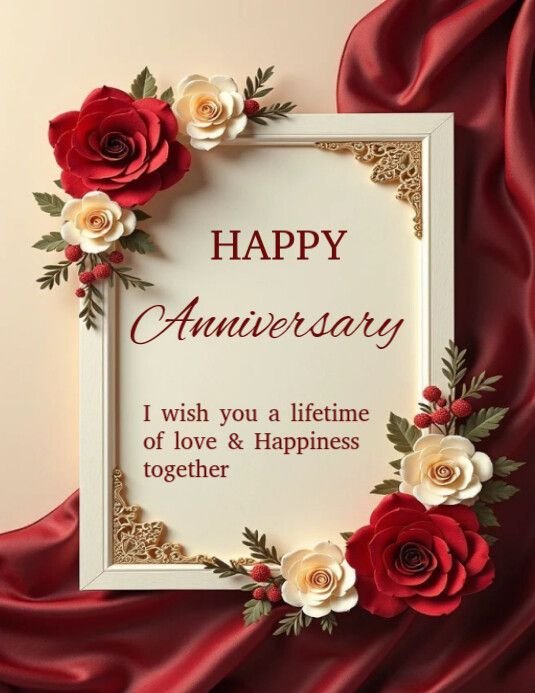 Happy anniversary to the lovely couple
