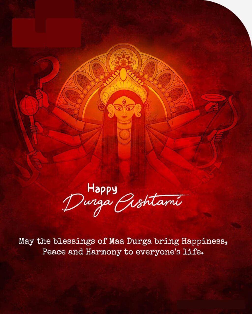 Happy ashtami to all