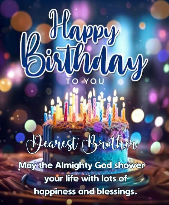 Happy Birthday Brother Images
