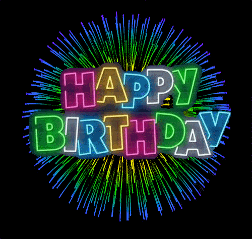 Happy Birthday Fireworks Gif 10