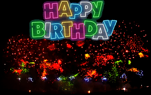 Happy Birthday Fireworks Gif 13