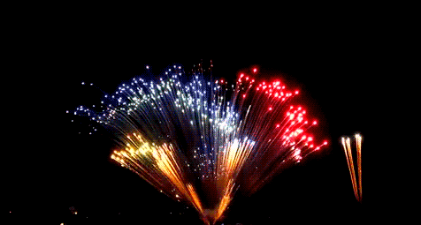 Happy Birthday Fireworks Gif