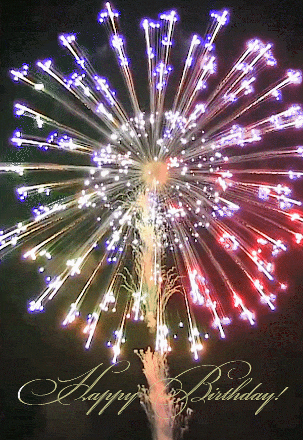 Happy Birthday Fireworks Gif 3
