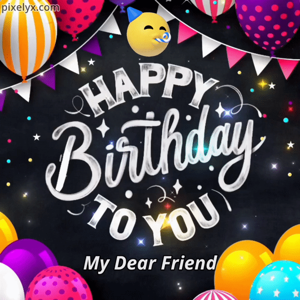 How about a fun birthday GIF that sparkles with happiness?