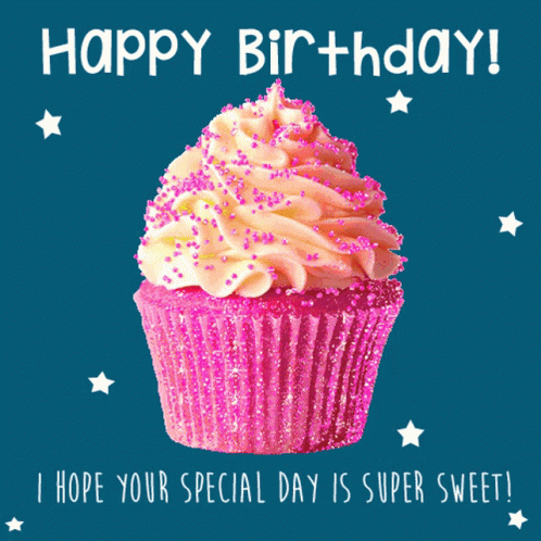 Celebrate her day in style with this delightful Happy Birthday GIF