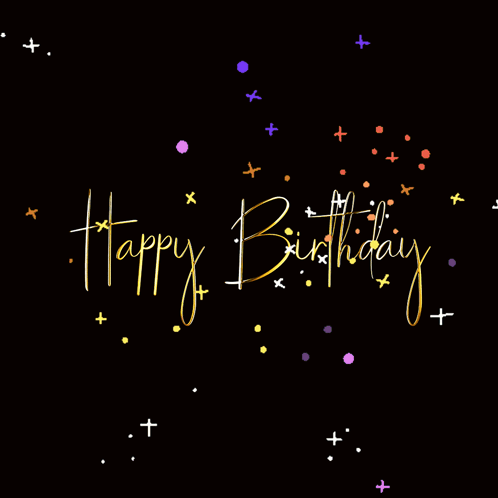 Sparkle Happy Birthday Gif