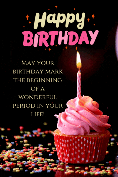 Happy Birthday Gif For Friend