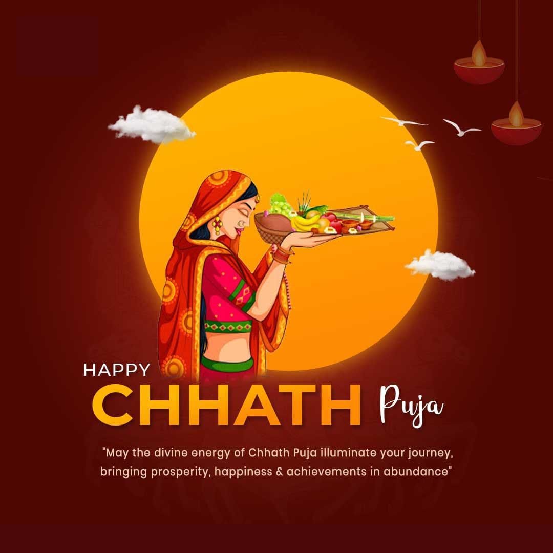 Happy chhath puja wishes images for whatsapp