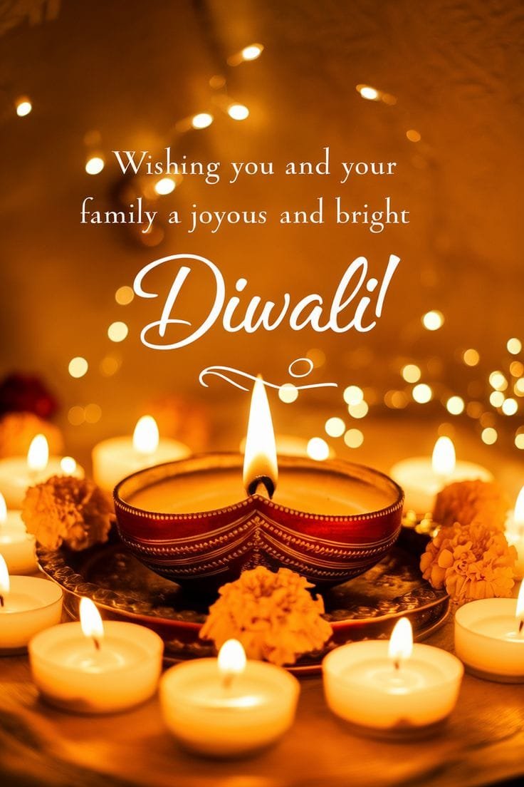 Happy deepavali to you and your family