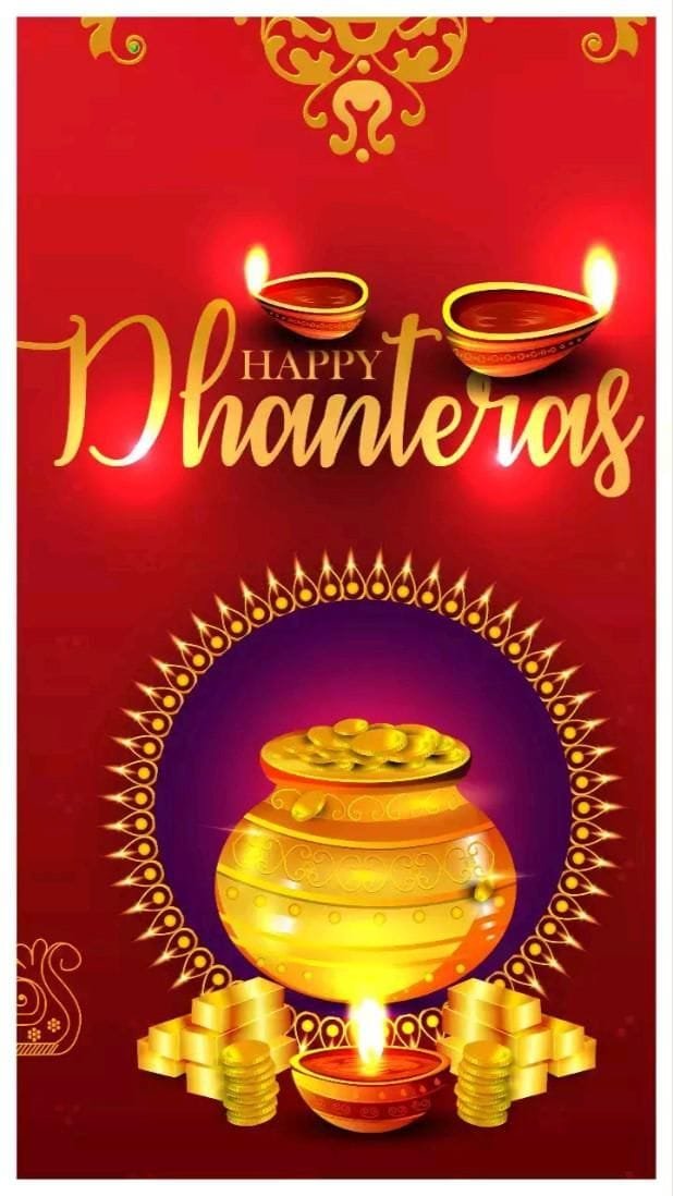 Happy dhanteras 2025 photo status