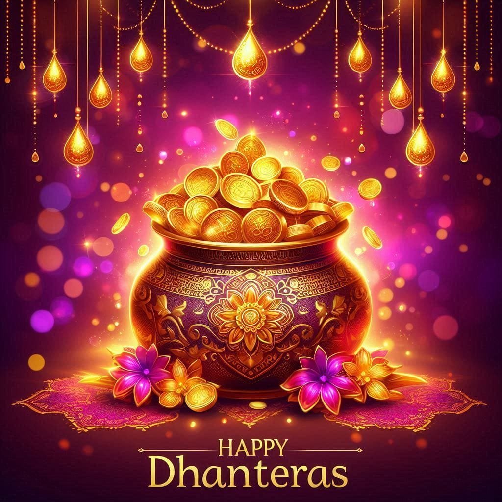 Happy dhanteras wishes status