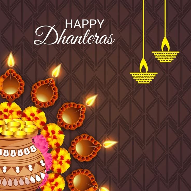 happy dhanteras wishes 2025