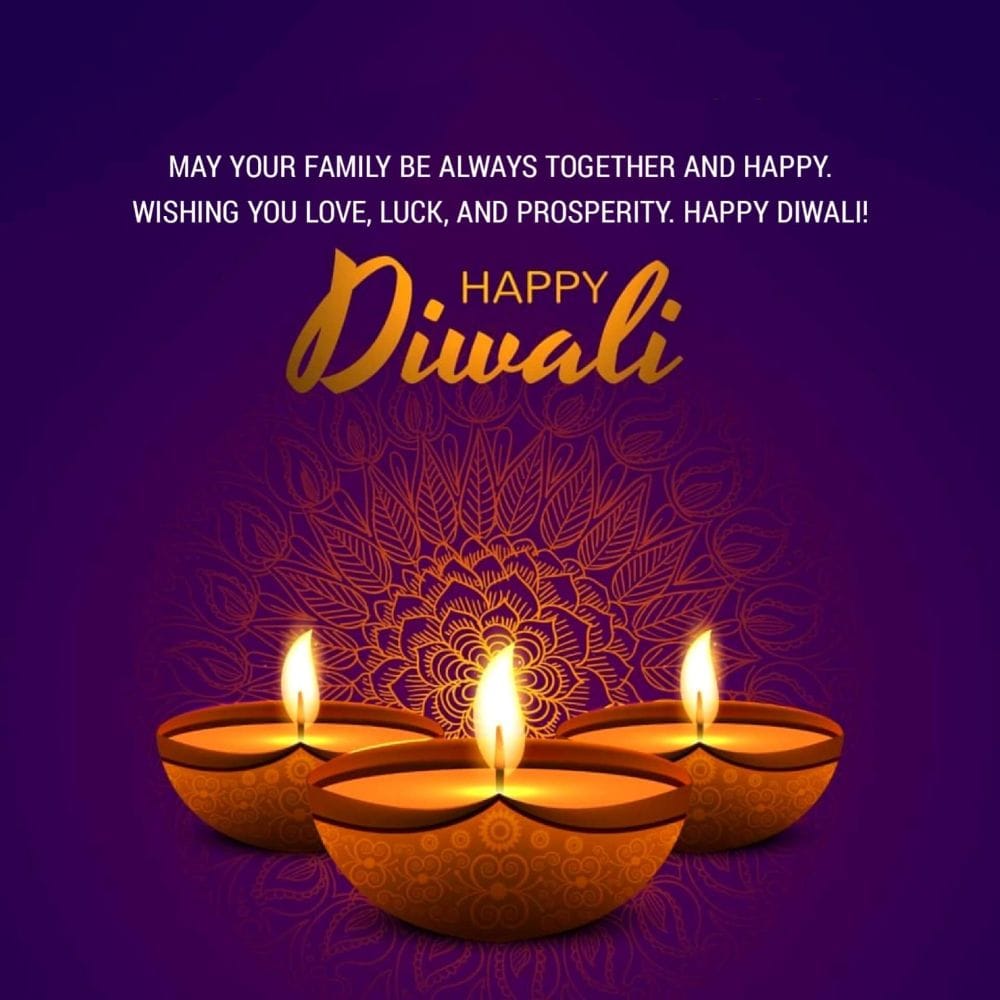 Happy diwali cute status
