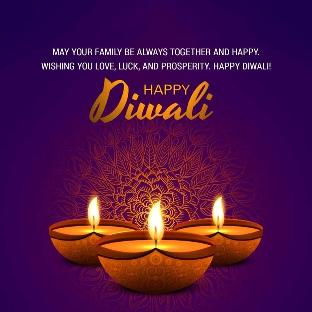 Happy diwali cute status