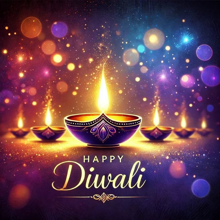 Happy diwali status photo