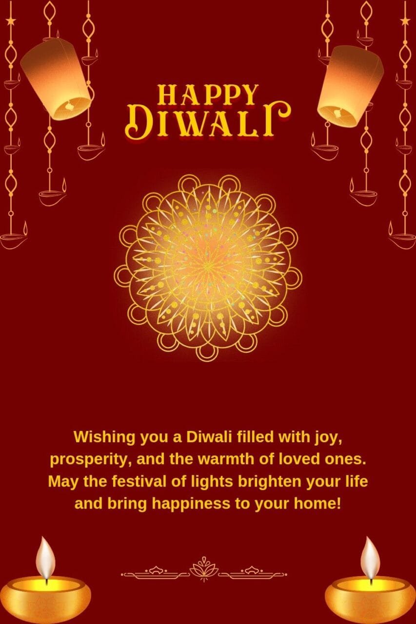 Happy diwali wishes for family images