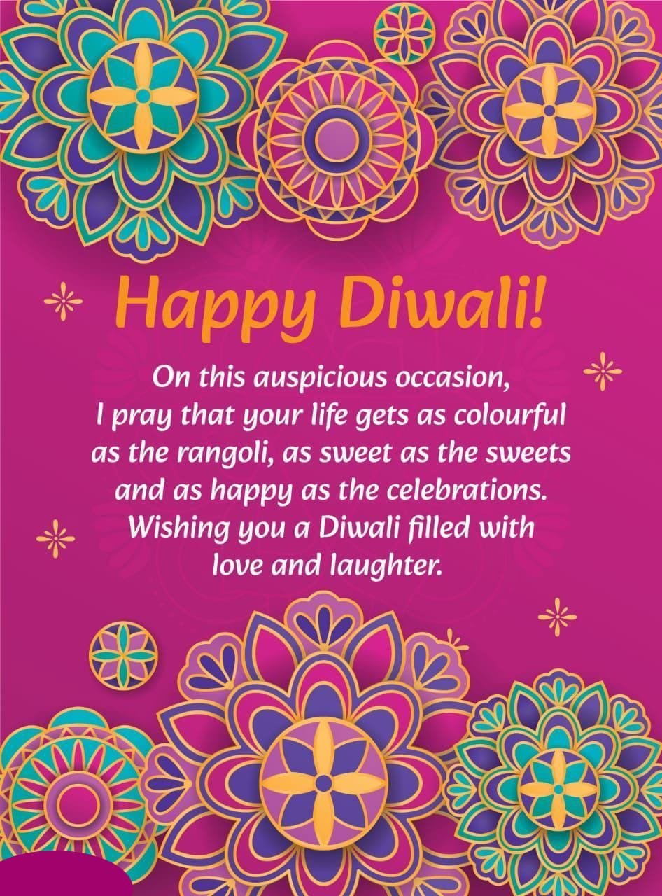 Happy diwali wishes for friend