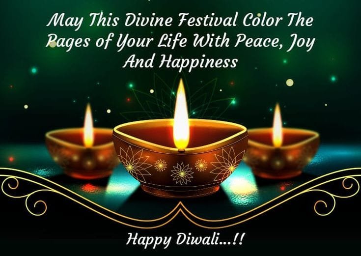 Happy diwali wishes in english