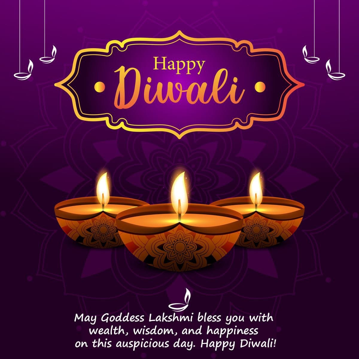 Happy diwali wishes in english