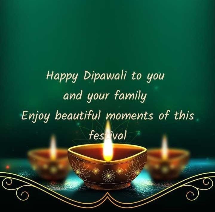 Happy diwali wishes in english
