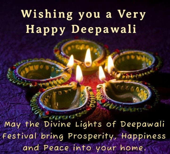 Happy diwali wishes in english