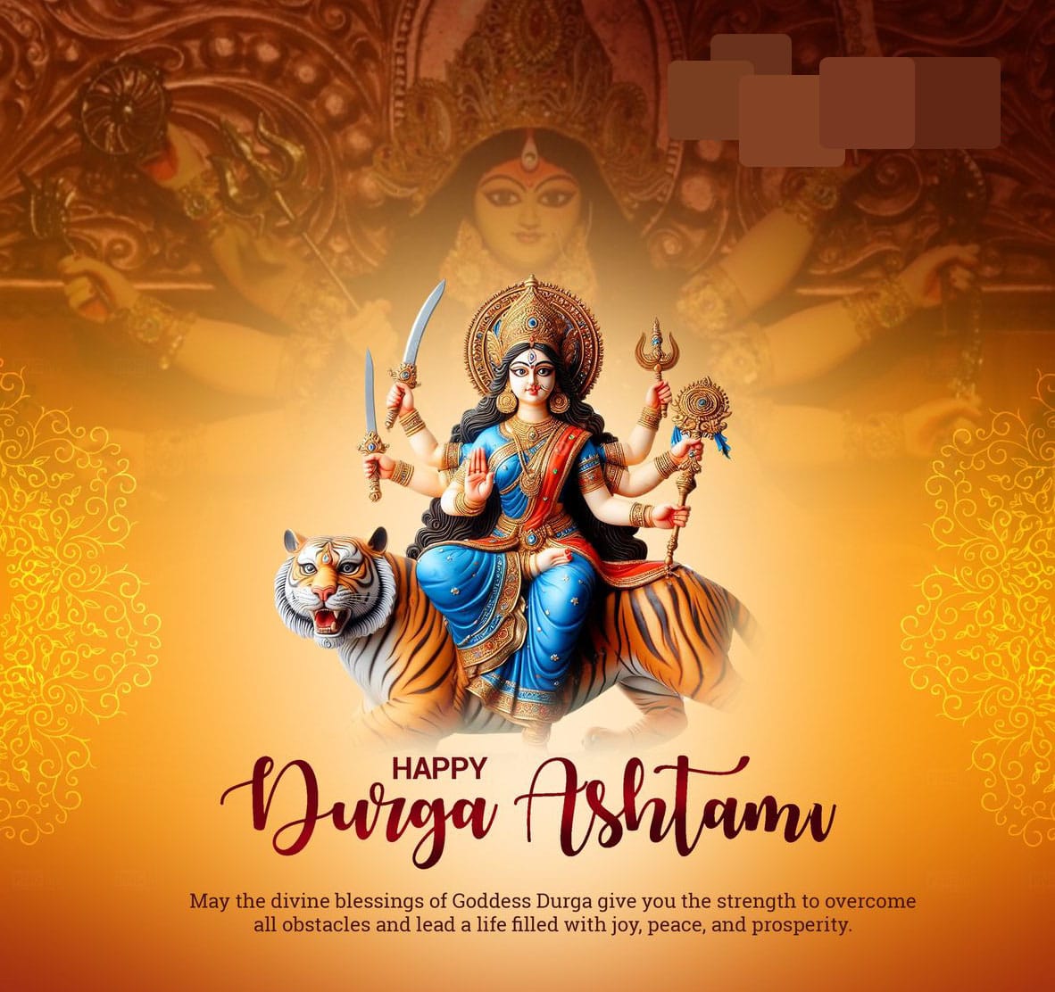 Happy durga ashtami messages