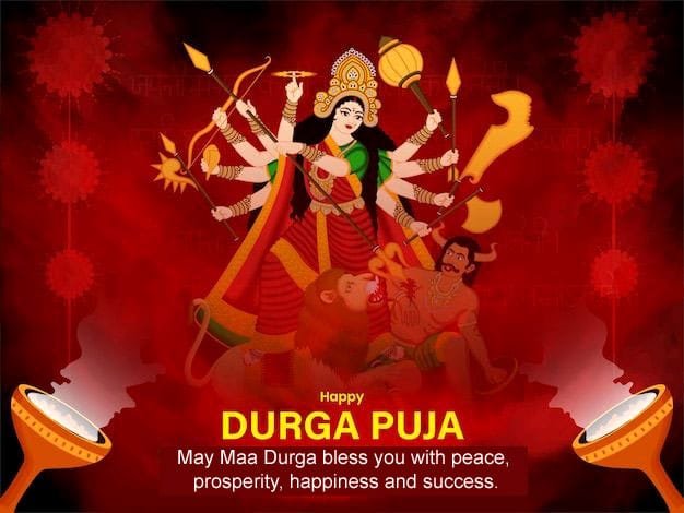 Happy durga puja wishes images