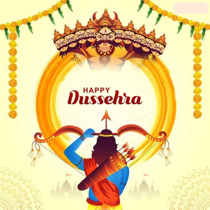 Happy dussehra photo