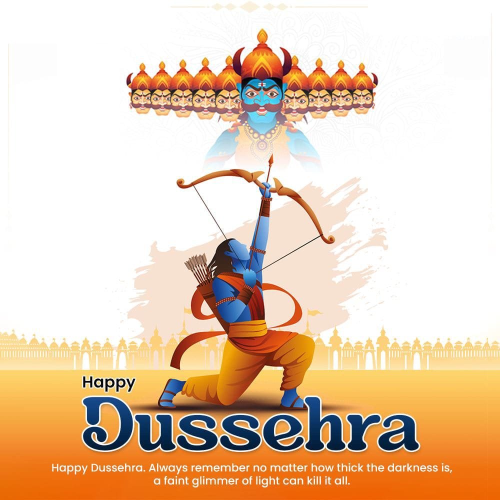 Happy dussehra images with quotes