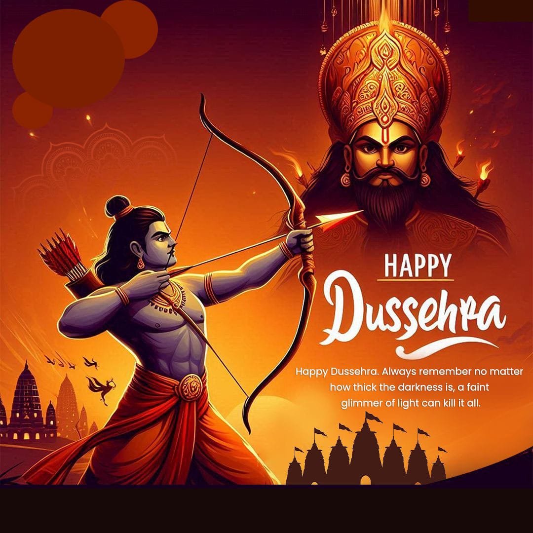 Happy dussehra wishes images with quotes