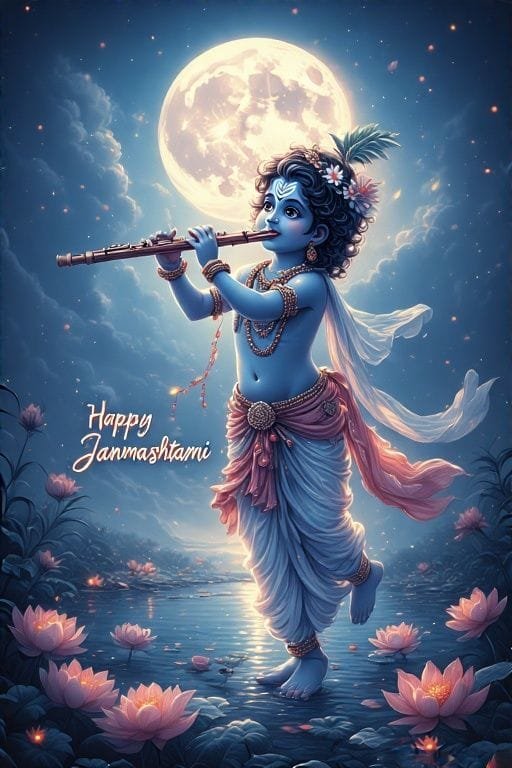 Happy krishna janmashtami