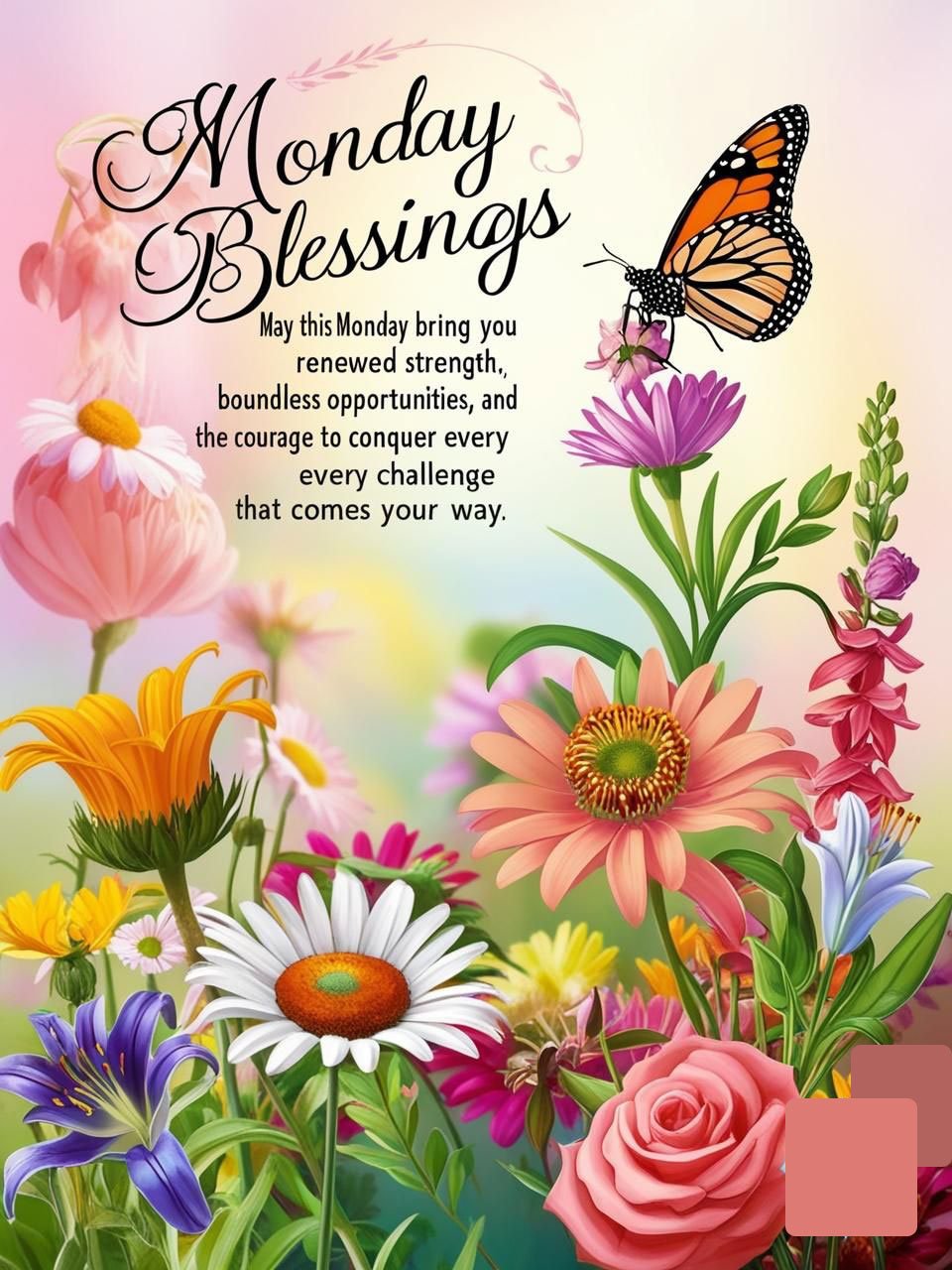Happy monday inspirational quotes and images