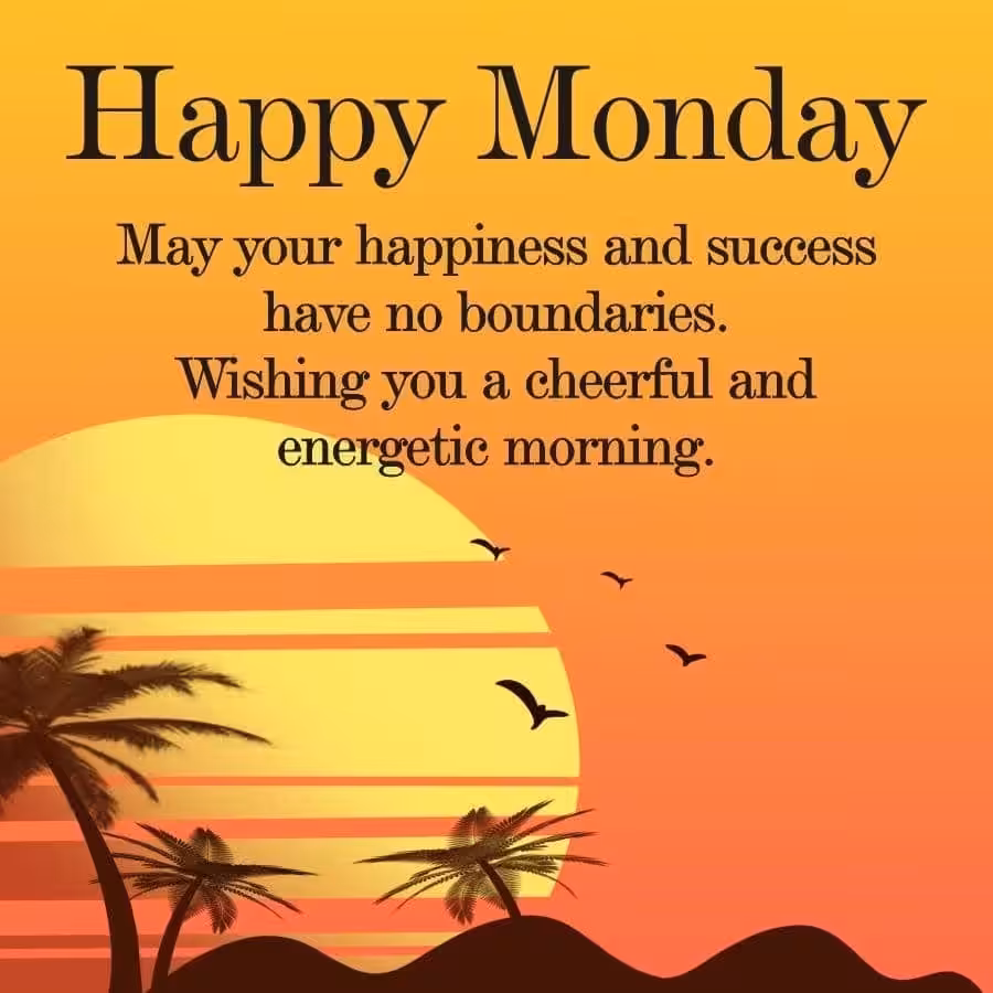 Happy monday morning greetings