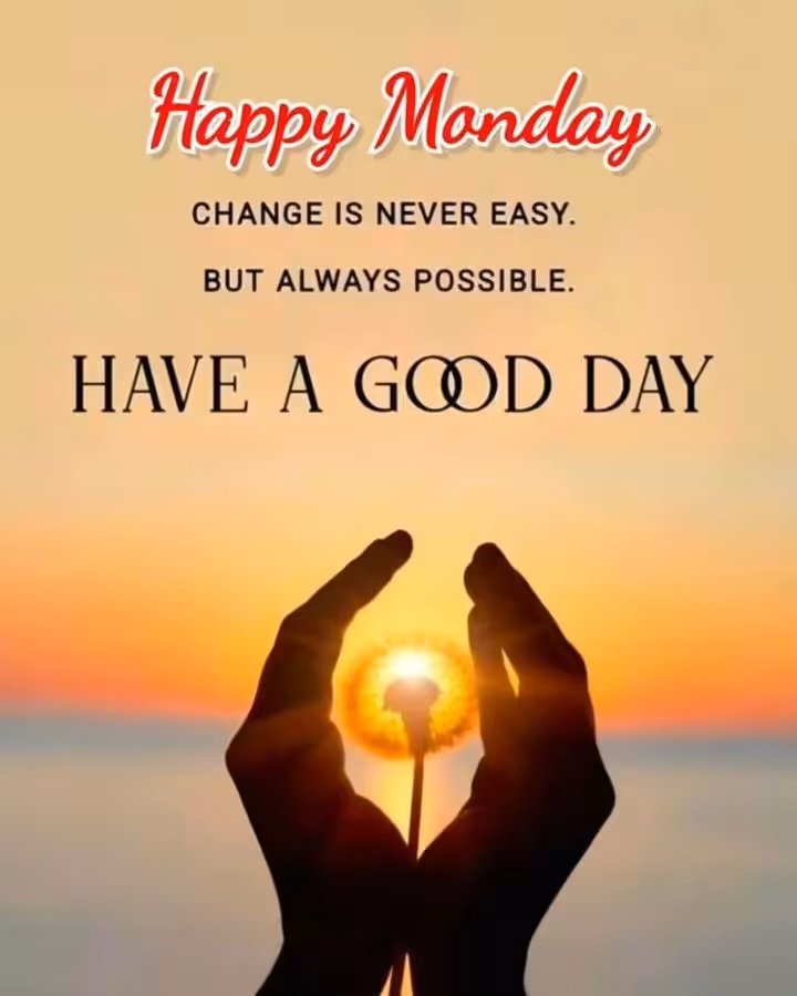 Happy monday motivation images