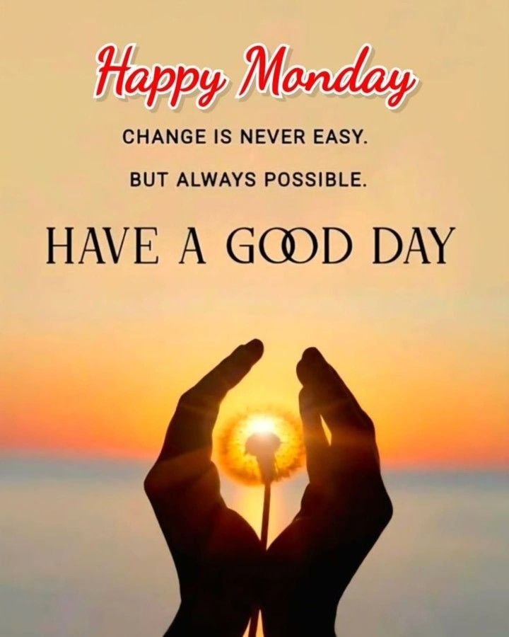 Happy monday motivation images