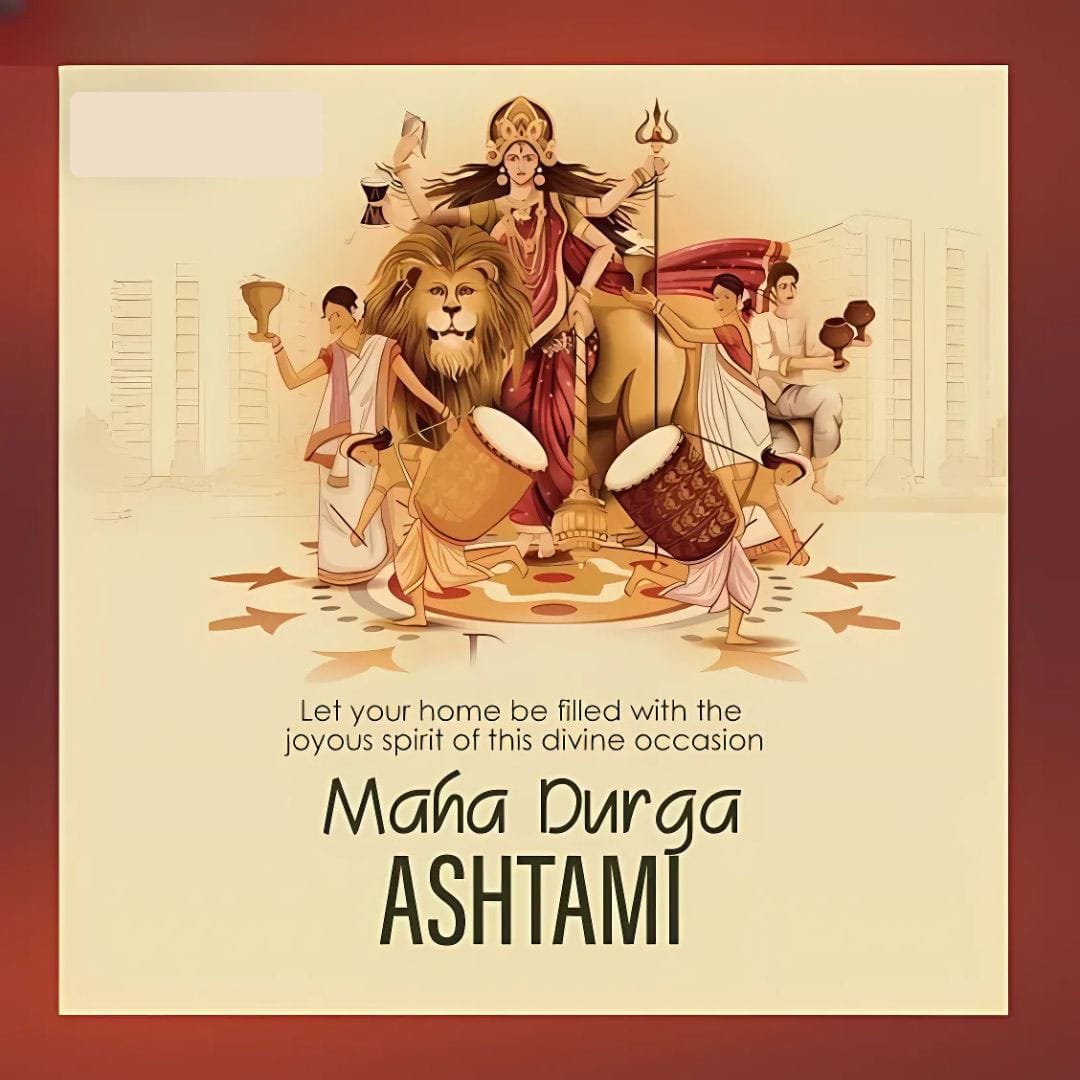 Happy navratri day 8 wishes images