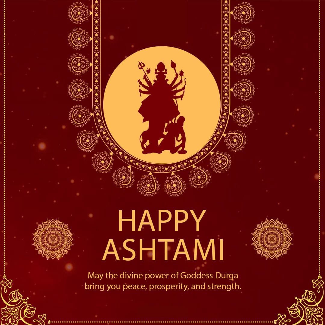 Happy navratri day 8 wishes