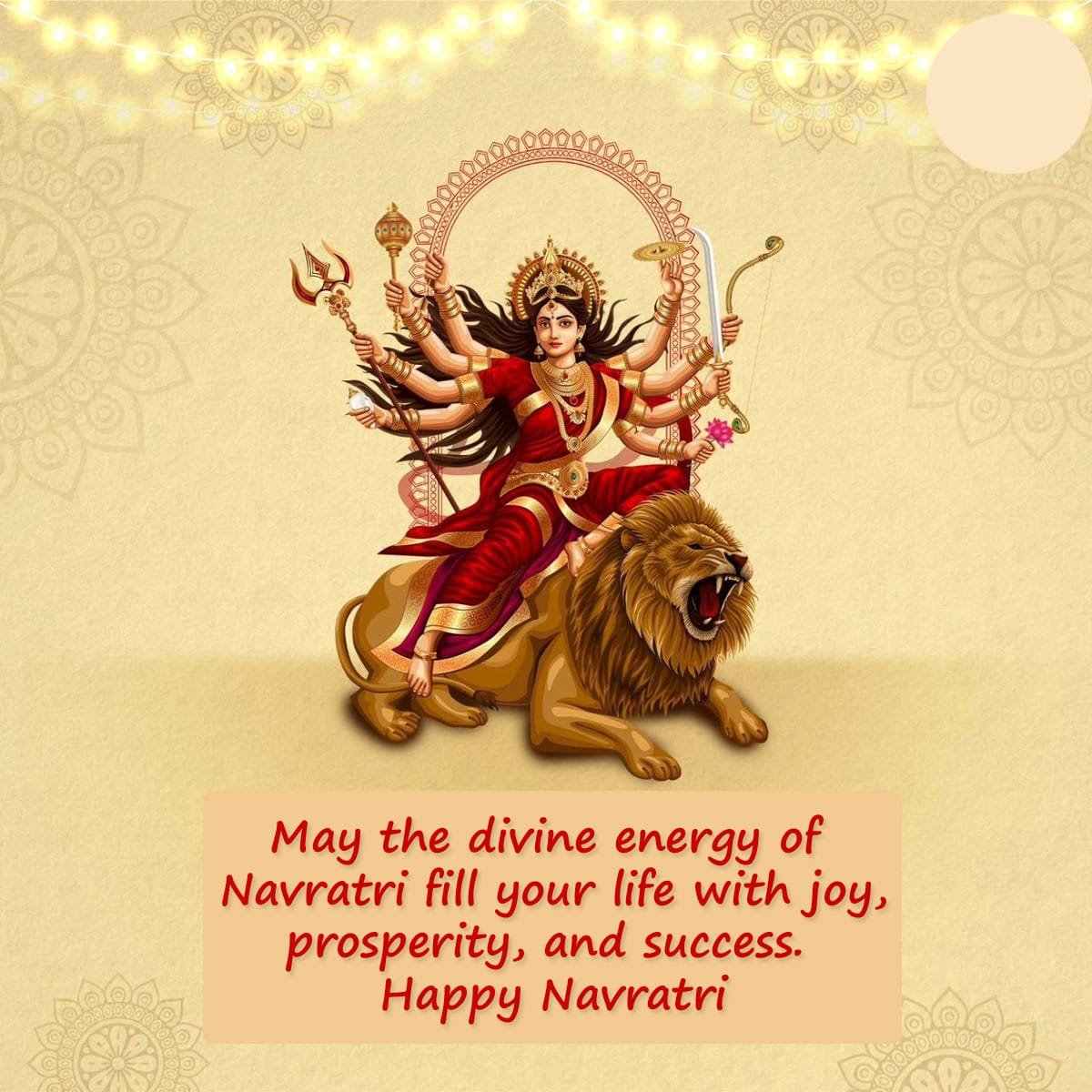 Happy navratri wishes 2025 images