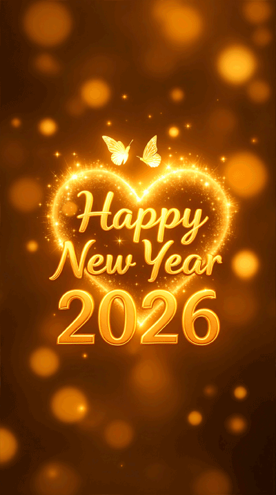 Happy new year 2026 cute GIFs