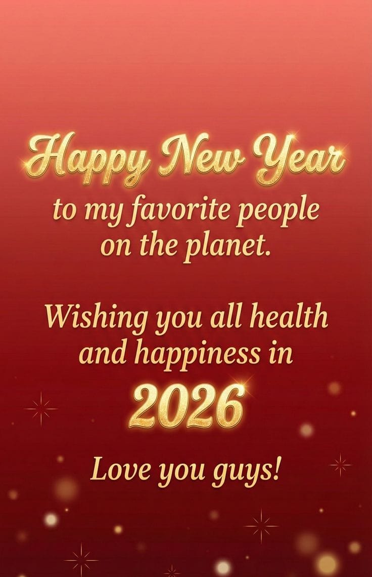 happy new year 2026 wishes images