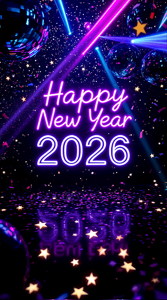 Happy new year 2026 images gif