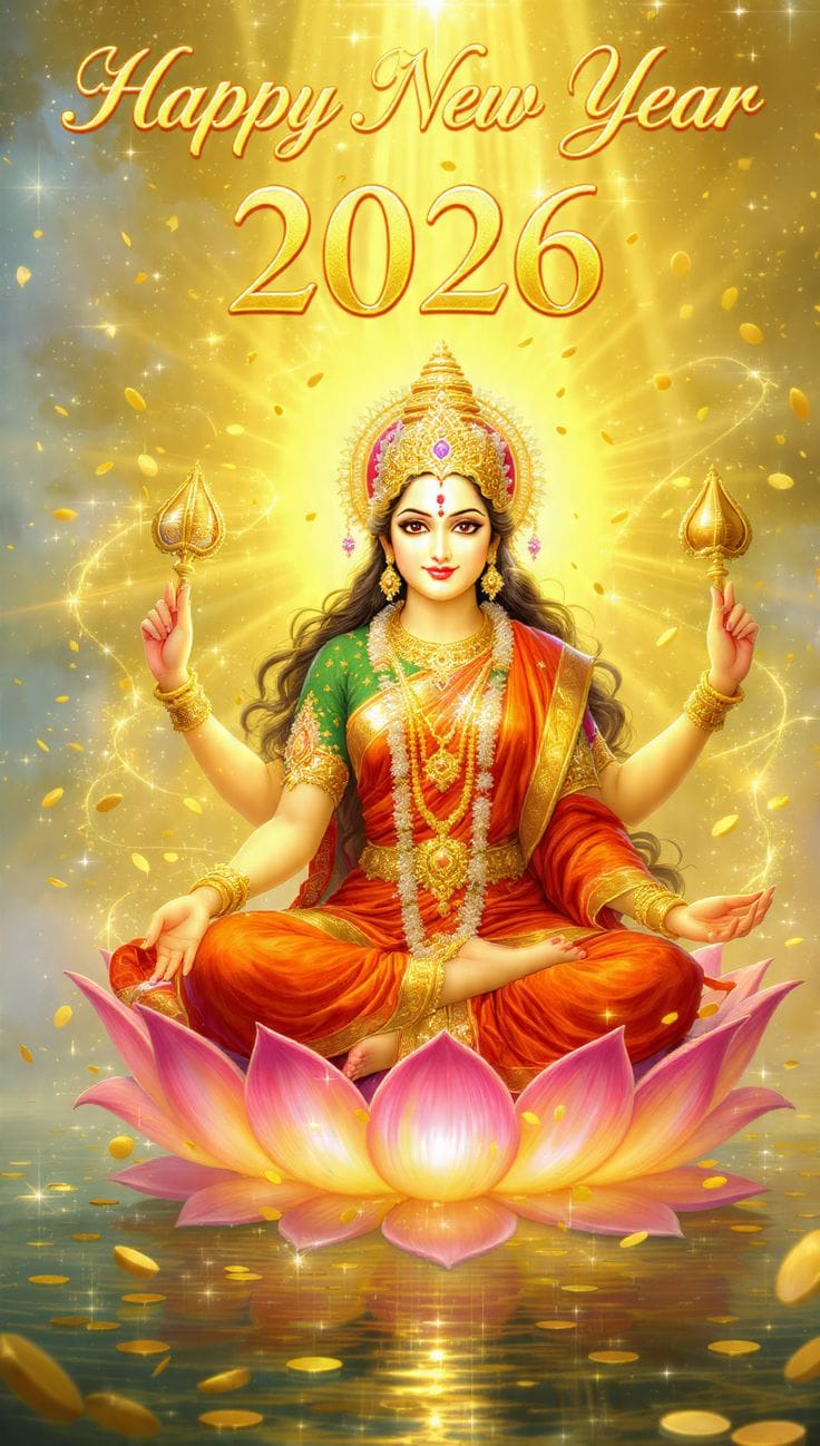 Happy new year 2026 status laxmi