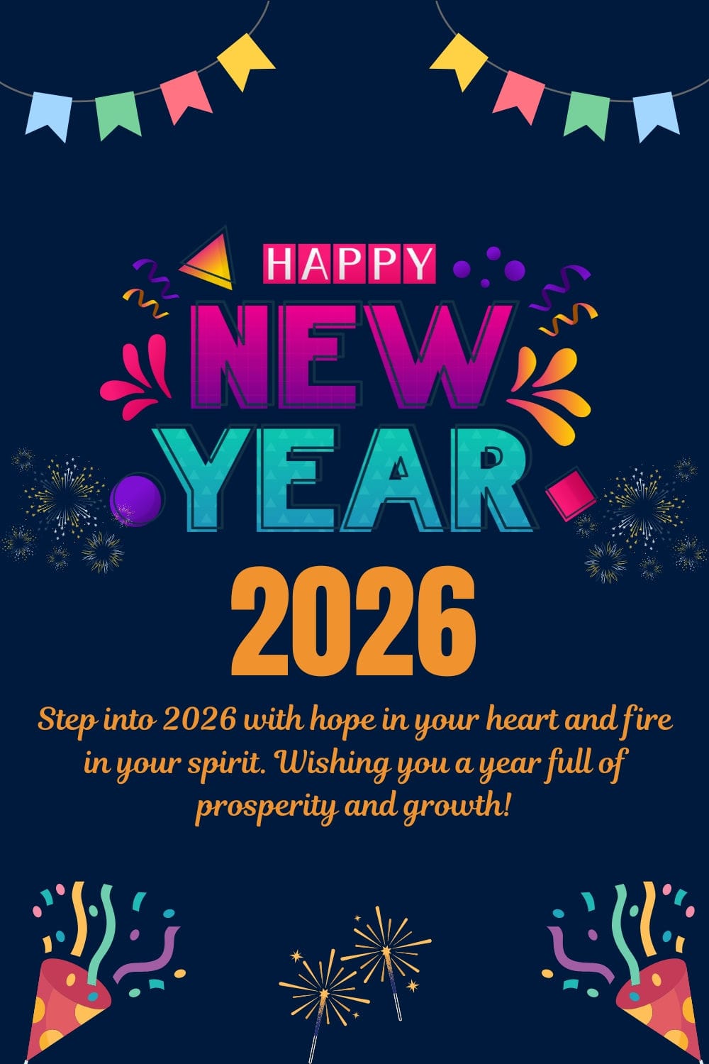 Happy new year 2026 wishes photo