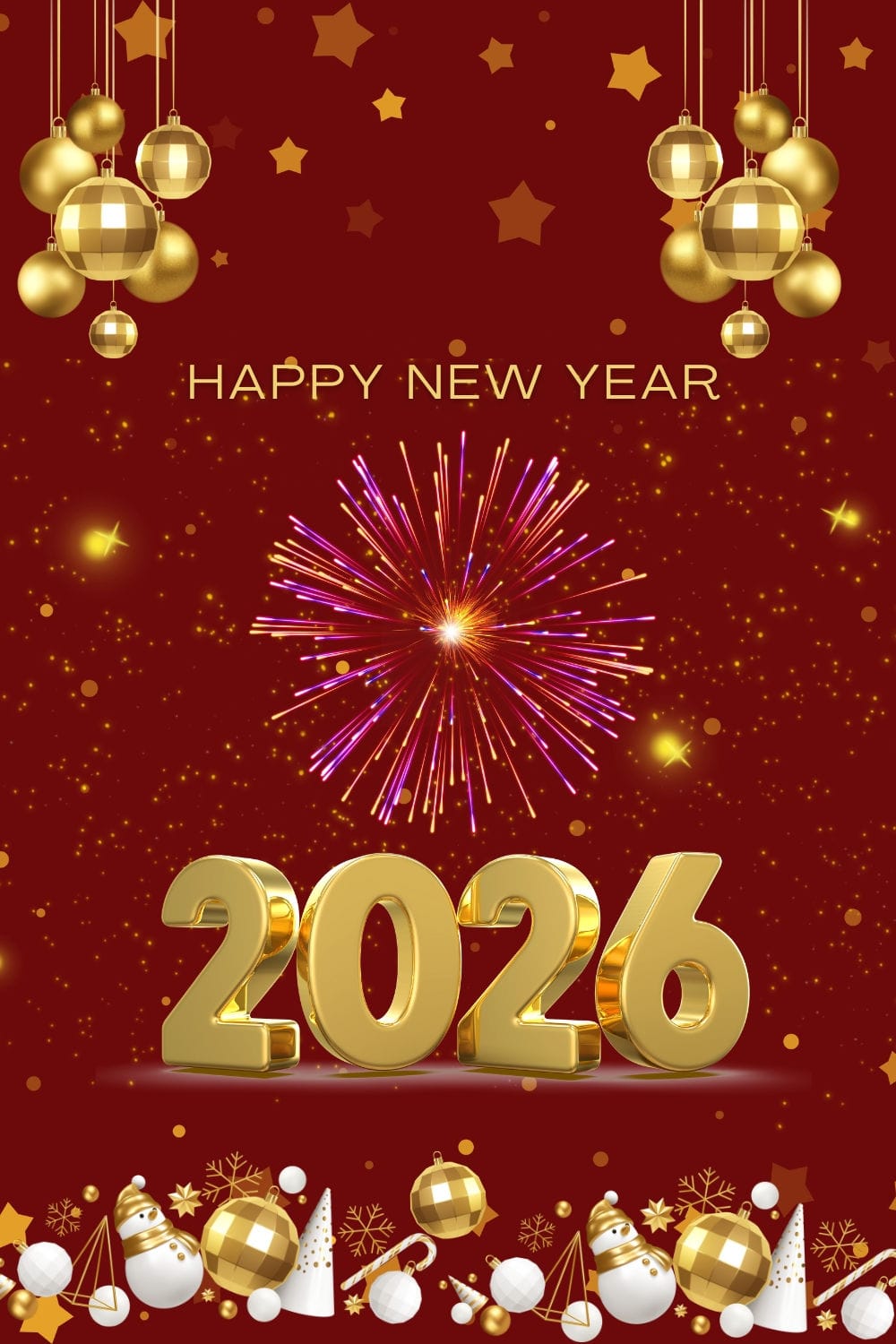 Happy new year 2026 wishes photo