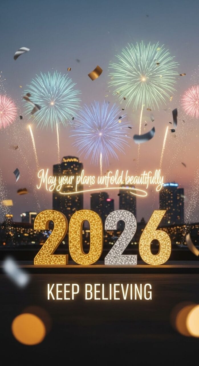 Happy new year 2026 wishes photo